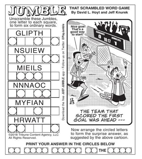 Free Word Jumble Puzzles Online - We have a number of these free word scramble games, so be sure ...