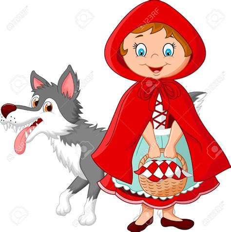 Ilustración de reunión de Caperucita Roja con un lobo Foto de archivo - 45971064 Red Riding Hood ...