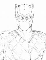 Free Coloring Pages Panther sketch template
