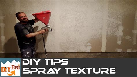 How to spray Texture on Walls & Ceilings | DIY Hopper Gun Tips - YouTube