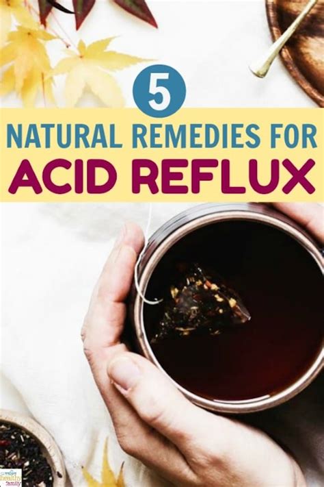 5 Natural Remedies For Acid Reflux – Creative Healthy Family