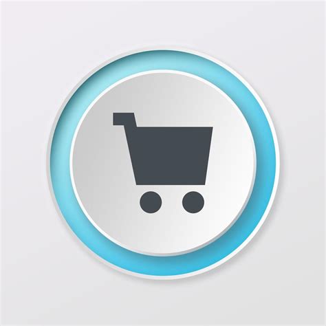 Shopping cart icon material design 6726371 Stock Photo at Vecteezy