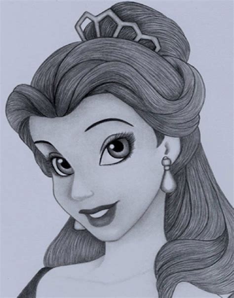 Drawings Sketches Pencil Disney Characters To Draw - Goimages Dome