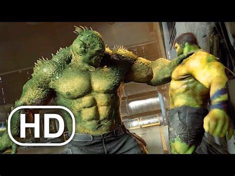 Marvel's Avengers Abomination Vs Hulk Fight Scene HD | Avengers, Marvel, Marvel avengers