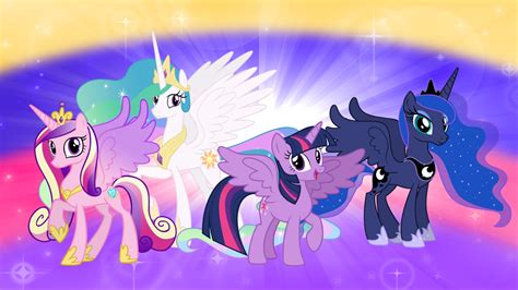 The Four Princesses of Equestria by AndoAnimalia on DeviantArt