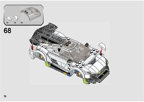 View LEGO® instruction 76900 Koenigsegg Jesko - LEGO instructions and ...