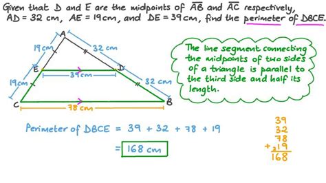 Lesson: Triangle Midsegment Theorems | Nagwa