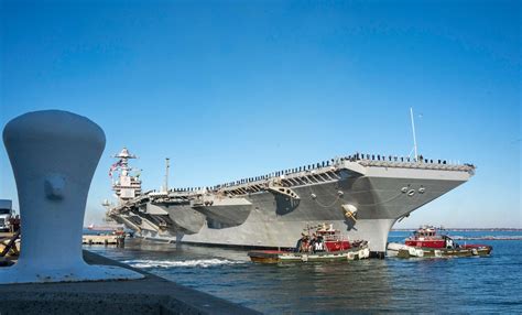 Gerald R. Ford Carrier Strike Group Returns to Homeport Concluding Inaugural Deployment ...