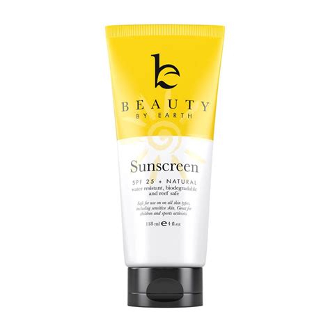 Beauty by Earth Sunscreen | TrailblazerGirl