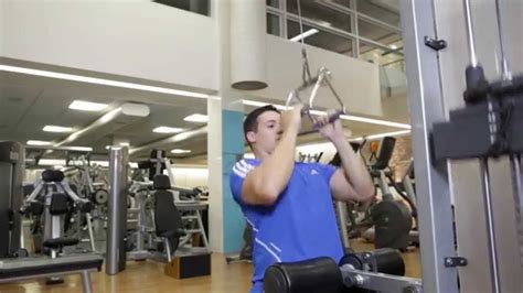 Lat Pulldown With V Bar - Back Exercise - YouTube