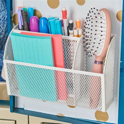Everything you need to hold all your accessories in your locker! | Middle school lockers, School ...