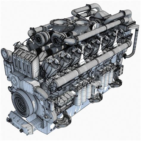 V16 Diesel Engine | Diesel engine, Diesel, Engineering