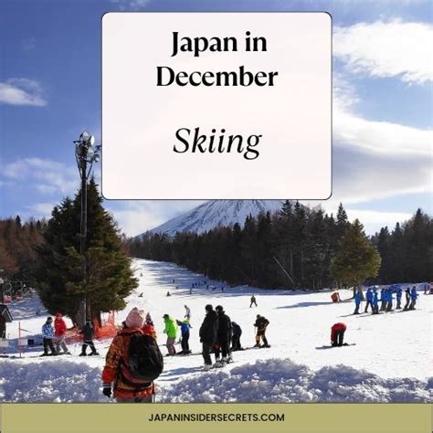 Japan in December - Your Ultimate Guide to Winter Activities