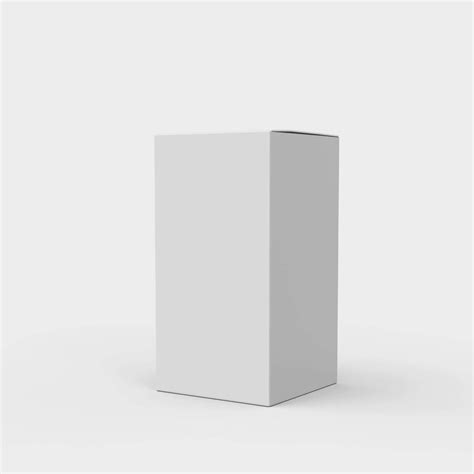 Free White Box Mockup PSD Template - Mockup Den