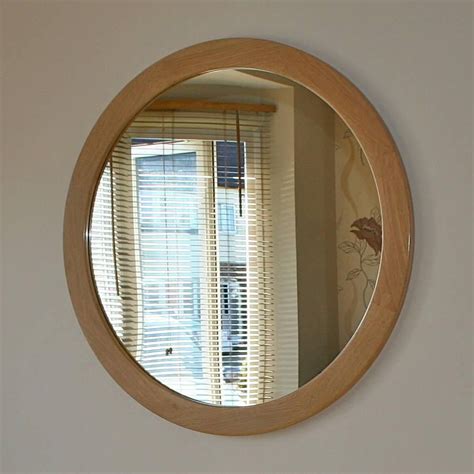 Round Wood Framed Mirrors | Mirror Ideas