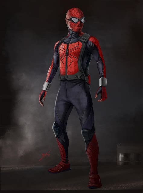 Spider-Man Movie Costume Concept : r/Spiderman