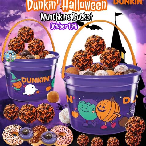 Dunkin' Munchkins Buckets Will Be Back for Halloween 2024