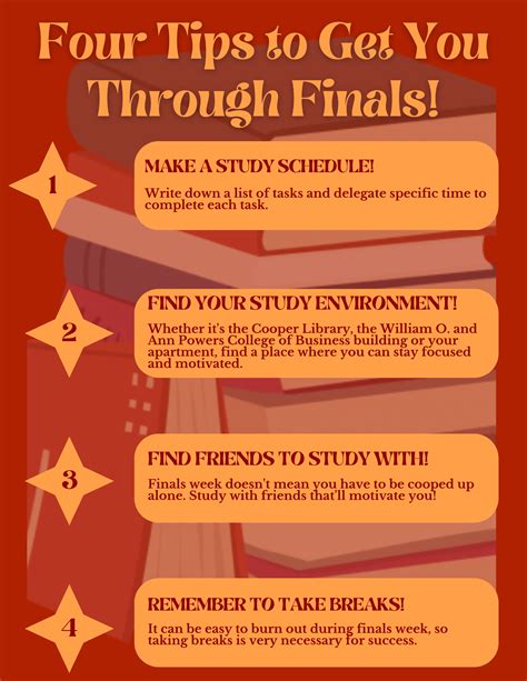 Four Tips to Get You Through Finals - Pearce Center for Professional Communication