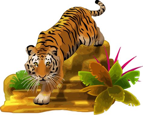 Tiiger Clipart Wild Tiger Tigger Clipart Png Transparent Png Full ...