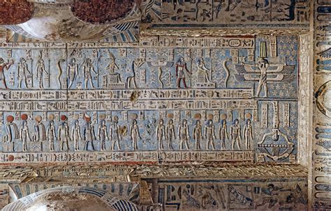 Dendera Temple, ceiling at the Pronaos | The astronomical ce… | Flickr