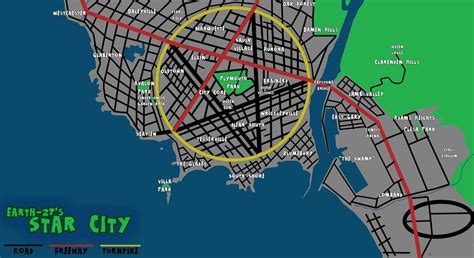 [E27 for Nitwits] Map of Star City - WIP by Roysovitch on DeviantArt ...