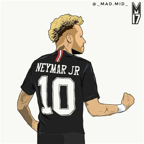 a drawing of a man wearing a black shirt with the number 10 on it's chest