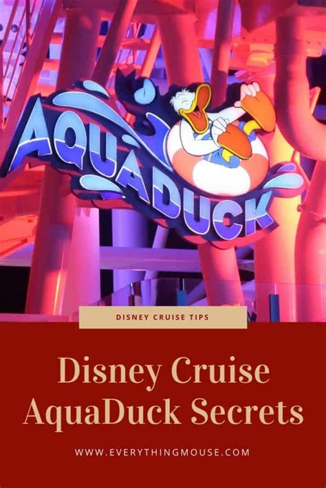 Disney Fantasy Aquaduck - EverythingMouse Guide To Disney