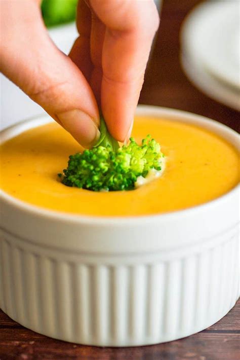 cheese sauce without flour for broccoli