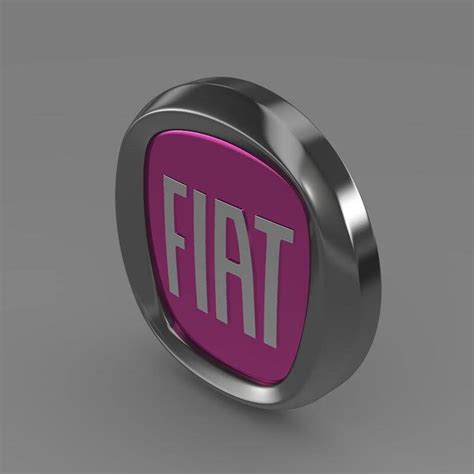 Fiat Logo - 3D Model by Creative Idea Studio