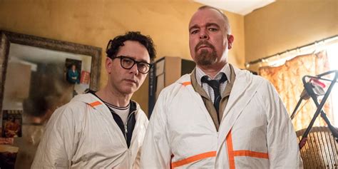 Inside No. 9. Image shows from L to R: Reece Shearsmith, Steve Pemberton. Copyright: BBC ...