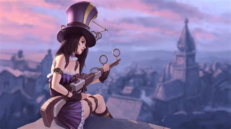 🔥 [97+] Caitlyn League Of Legends Wallpapers | WallpaperSafari