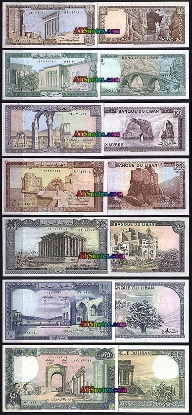 Lebanon banknotes - Lebanon paper money catalog and Lebanese currency history | Lebanon, Lebanon ...