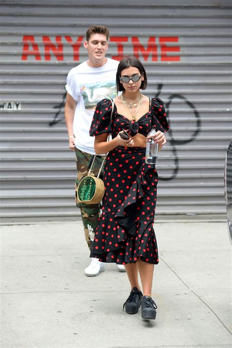 Dua Lipa With Her Boyfriend Isaac Carew in New York 06/18/2018 • CelebMafia