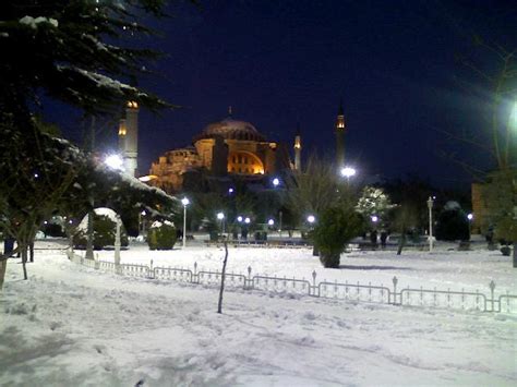 Snowy Istanbul