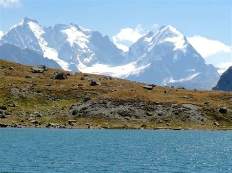 St Moritz hiking trails in the Engadin region of Switzerland