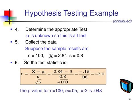 PPT - Week 8 Fundamentals of Hypothesis Testing: One-Sample Tests PowerPoint Presentation - ID ...