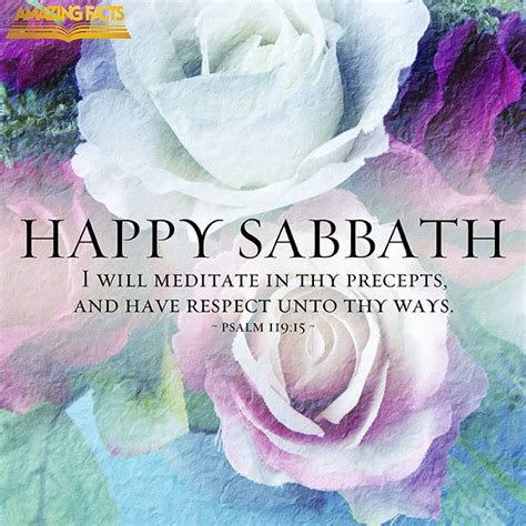 Happy Sabbath Inspirational Quotes - ShortQuotes.cc