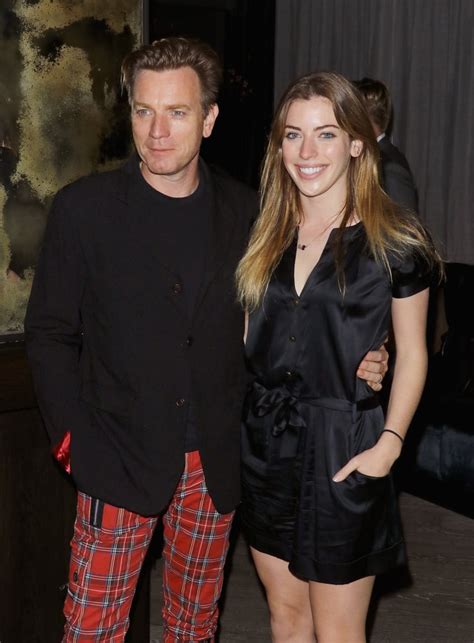 Ewan McGregor and Daughter March 2016 | POPSUGAR Celebrity