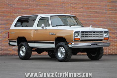 1985 Dodge Ramcharger | Garage Kept Motors