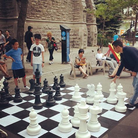 Giant Chess Prodigies #giant #chess #play #montreal #steca… | Flickr