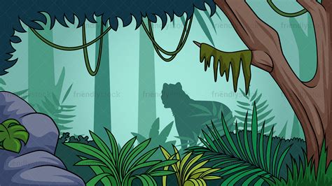 Jungle Background Vector at Vectorified.com | Collection of Jungle ...