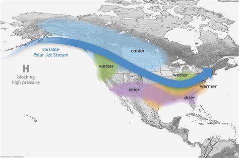 How El Niño and La Niña affect the winter jet stream and U.S. climate ...