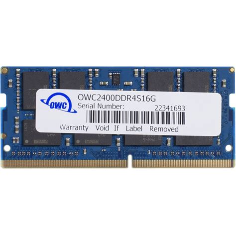 OWC 32GB DDR4 2400 MHz SODIMM Memory Upgrade Kit OWC2400DDR4S32P