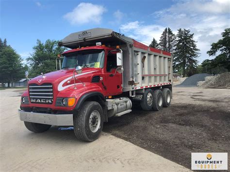 2003 Mack Granite GU813 Tri-Axle Dump Truck For Sale, 547,000 Miles ...