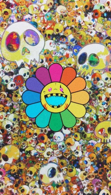 Murakami Flower Wallpaper Discover more Art, Artwork, Murakami ...