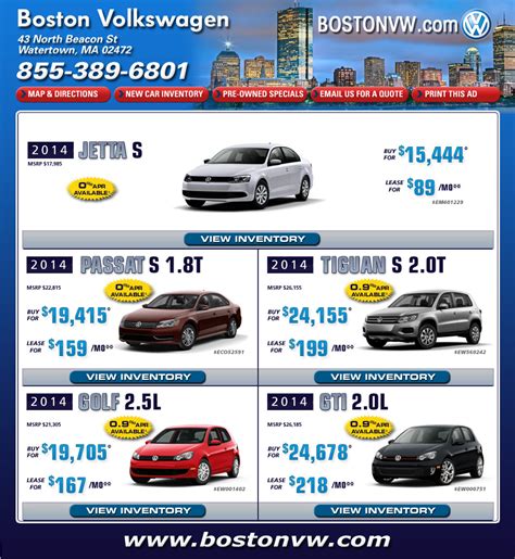 Boston VW Dealers in Watertown, MA: Boston Volkswagen Car Deals