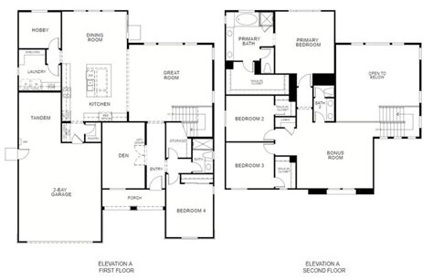 The interactive floorplans for Serrano Lake are ready! | Woodside homes, Floor plans, New homes ...