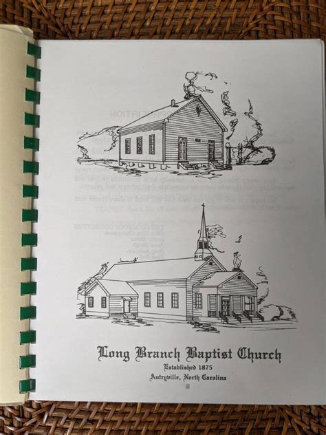 AS is Long Branch Baptist Church Cookbook Autryville NC 1995 | Etsy