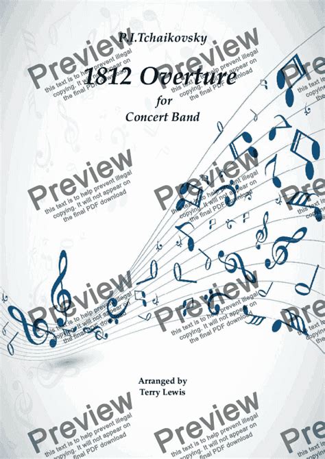 1812 Overture -Score and Parts - Download Sheet Music PDF file