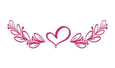 Heart Divider Infantil Svg